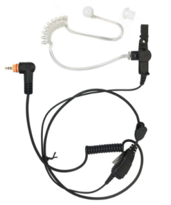 Security Acoustic Clear Tube Earpiece with Mic