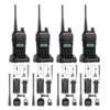 Baofeng UV-82 Quality Walkie Talkie Radio 4 Pcs