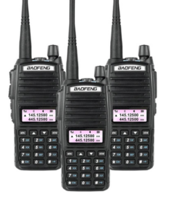 Baofeng UV-82 Quality Walkie Talkie Radio 3 Pcs