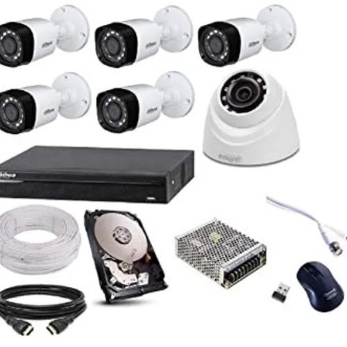 Dahua 6 Camera 2MP HD CCTV Kit