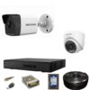 Hikvision Two CCTV Smart Hybrid Kit with 50m Cable