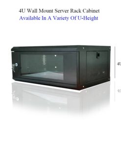 4U Network Data Cabinet 530x400x240mm – Wall Mount Rack