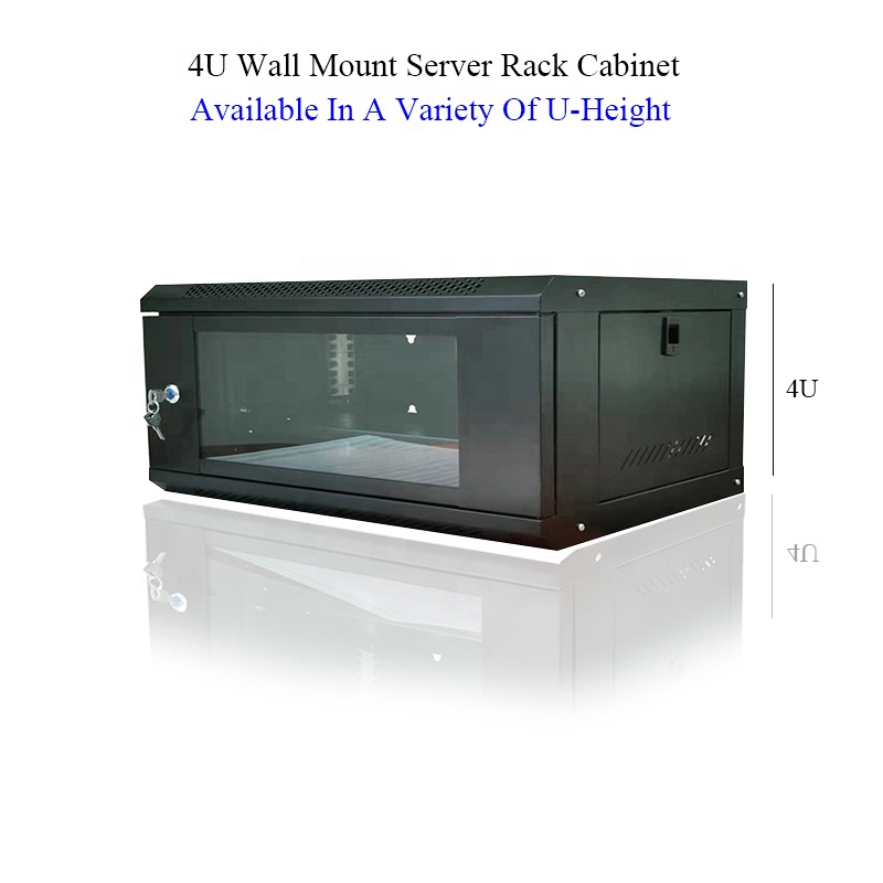 4U Network Data Cabinet 530x400x240mm – Wall Mount Rack