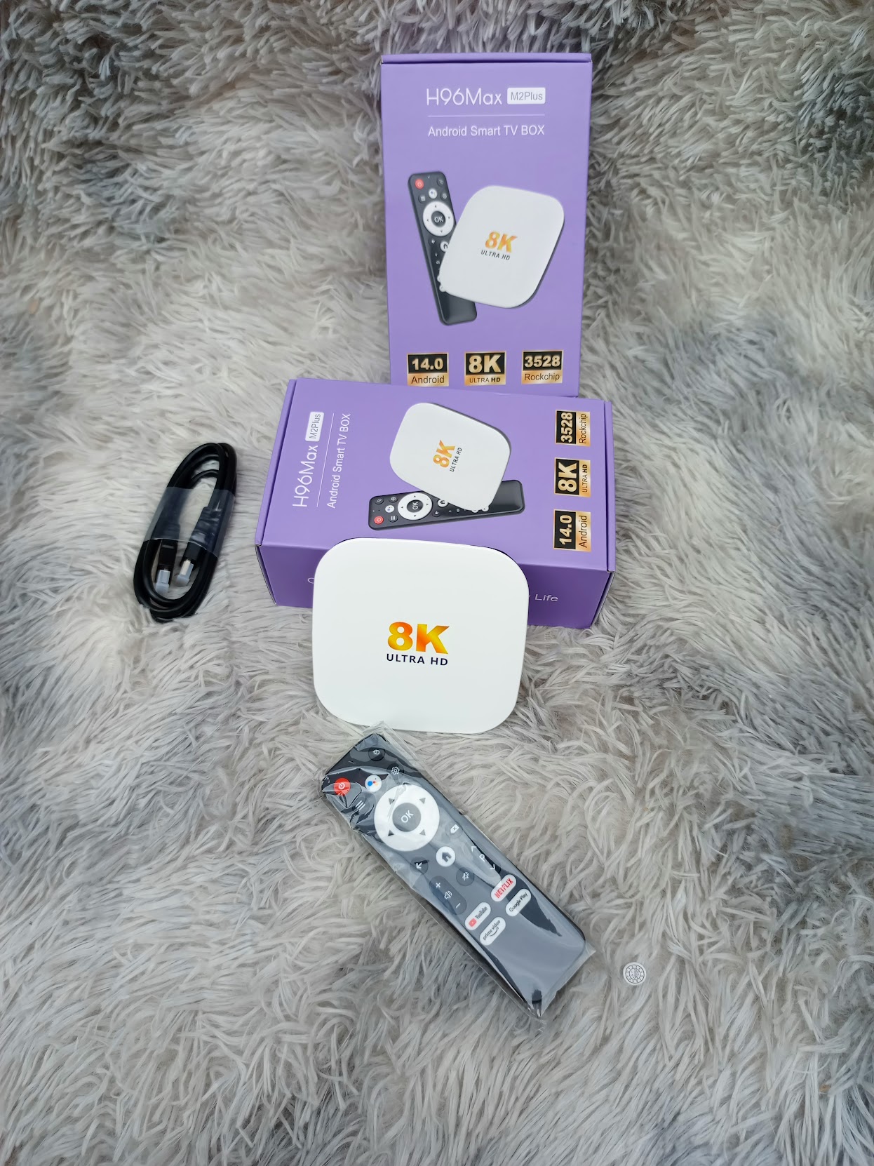 H96 Max M2 PLUS, Android 14 TV Box, RK3528, 8K TV Box, - Image 2