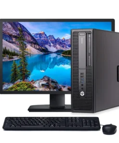 HP EliteDesk 800 G1 Desktop | Core i5 4th Gen | 4GB RAM 500GB HDD + 19″ Monitor Full Set