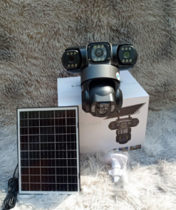 6MP Triple-Lens 4G Solar Security Camera v380