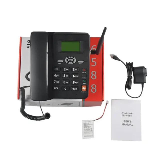 GSM FWP 6588 Dual SIM Fixed Wireless Phone