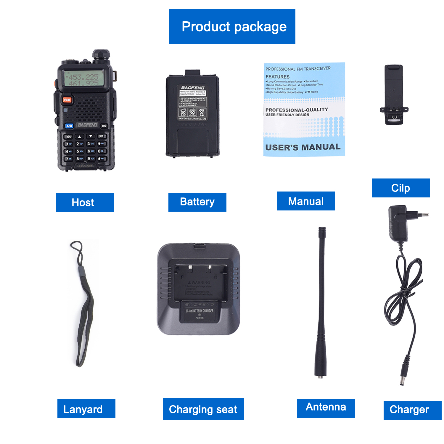 Baofeng UV-5R Dual Band Two-Way Radio -per piece - Image 3